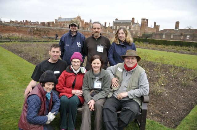 HRG volunteers at Hampton Court